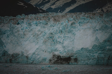 Majestic Glacial Collapse in Alaska