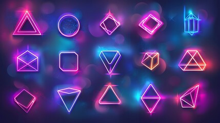 Fototapeta premium light, design, disco, texture, pattern, computer, illustration, technology, vector, space, digital, dots, pink, purple, backdrop, electronic, circle, party, grid, concept, blue, matrix, tech, web, hex