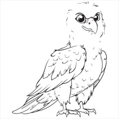 Parrot flat vector illustration Parrot cartoon   vector illustration