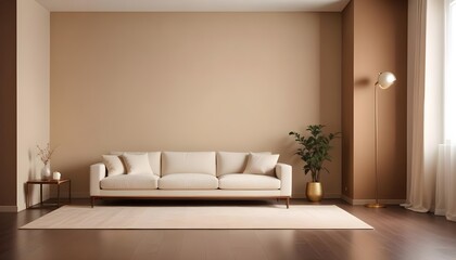 white and gold theme modern interior