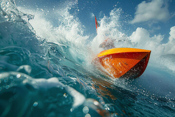Snow-Covered Pathway Leading to Brick House in Winter