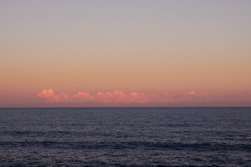 Obraz premium sunset over the sea