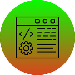 Web Coding Icon