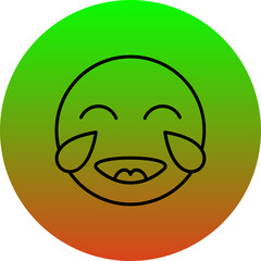 Obraz premium Laughing Icon