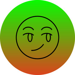 Smirking Icon