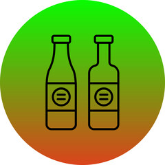 Wine Bottles Icon