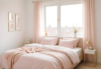 white and gold theme modern interior