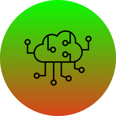 Cloud Computing Icon