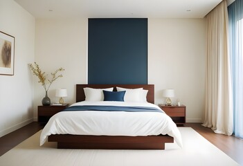 white and gold theme modern interior