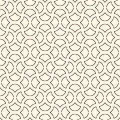 Ogee drop ornament. Repeated maroccan scales mosaic tiles. Scallop shapes motif. Oriental traditional pattern. Arabesque wallpaper. Vector digital paper, textile print. Seamless surface design