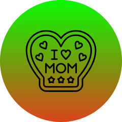 I Love Mom Icon