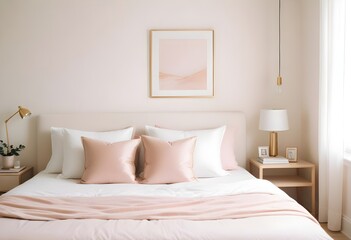 white and gold theme modern interior