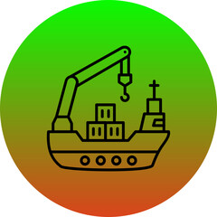 Cargo Ship Icon