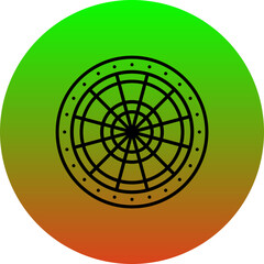 Dart Board Icon