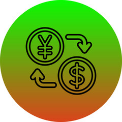 Obraz premium Currency Exchange Icon