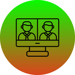 Fototapeta premium Video Call Icon