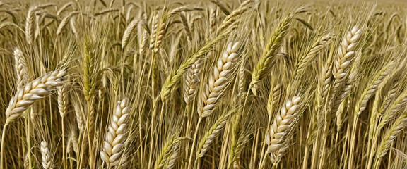 Lone Wheat Plant Standing Tall in Field, Nourishing the Earth