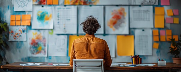 Creative professional working on a new project