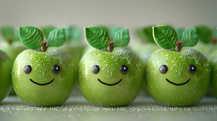 Superbe photo de fruits emojis qui rigolent et qui sont jolis