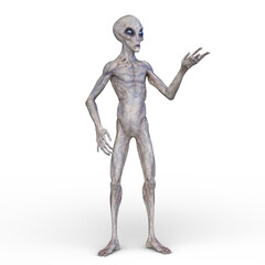 エイリアン　3DCGレンダリング