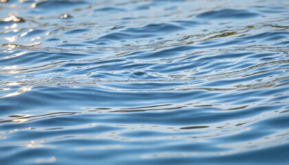 Abstract Water Background with Tranquil Ripple Patterns