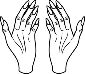  hand, hands, glove, finger, palm, vector, rubber, 