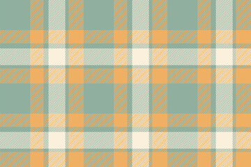 Plaid background, check seamless pattern. Vector fabric texture for textile print, wrapping paper, gift card or wallpaper.