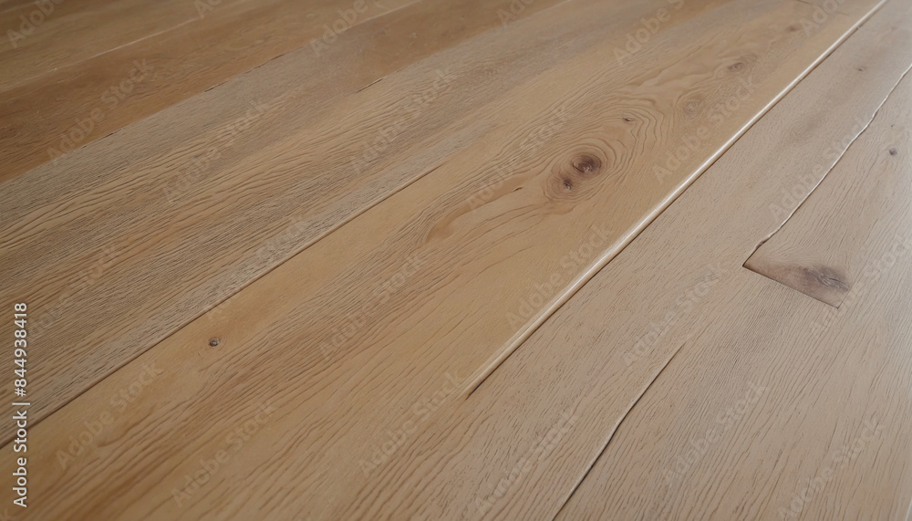 Aufkleber an elegant modern table top with a clear transparent background showcasing natural pine texture and 
