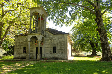 Naklejka premium Village of Metsovo near city of Ioannina, Epirus Region, Greece