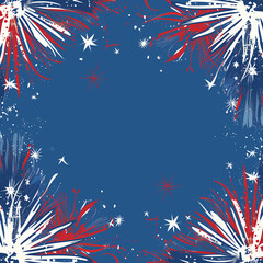 Independence Day (4th of July) Social Media Post Template