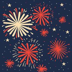 Independence Day (4th of July) Social Media Post Template