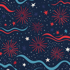 Independence Day (4th of July) Social Media Post Template