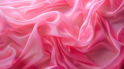 Fototapeta premium Texture of pink fabric