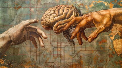 Bridging Humanity and Technology. The Modernized Creation. AI Generative