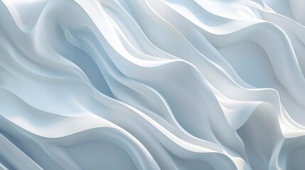 Obraz premium Abstract white and light gray wave modern soft luxury texture with smooth and clean vector subtle background. 