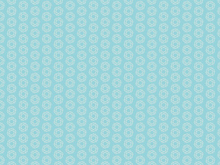 seamless pattern with blue flowers