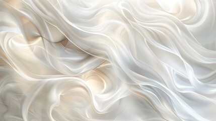 Obraz premium Abstract white and light gray wave modern soft luxury texture with smooth and clean vector subtle background. 