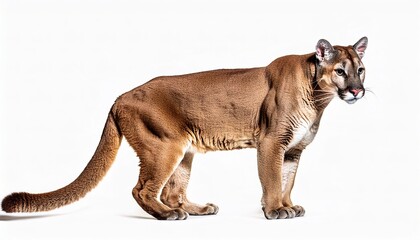 Florida panther, a North American cougar - Puma concolor coryi - native to South Florida USA....