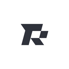 R logo, letter r, initial r logo design
