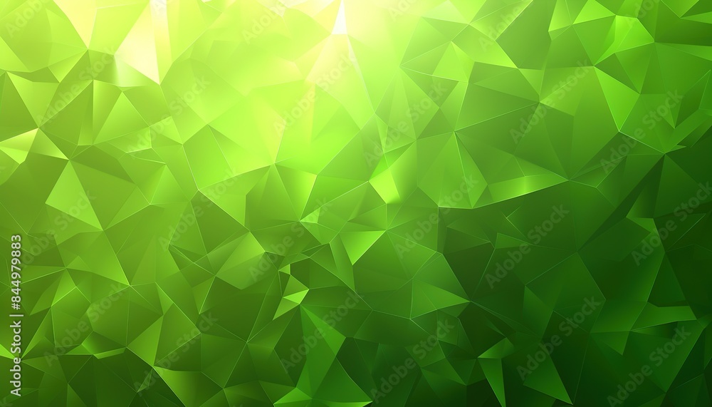 Wall mural green abstract green