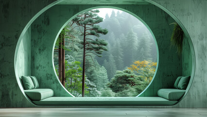 Fototapeta premium リゾート地 モダンなインテリア