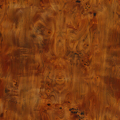 realistic burl wood texture seamless. AI generated