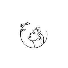 beauty face abstract