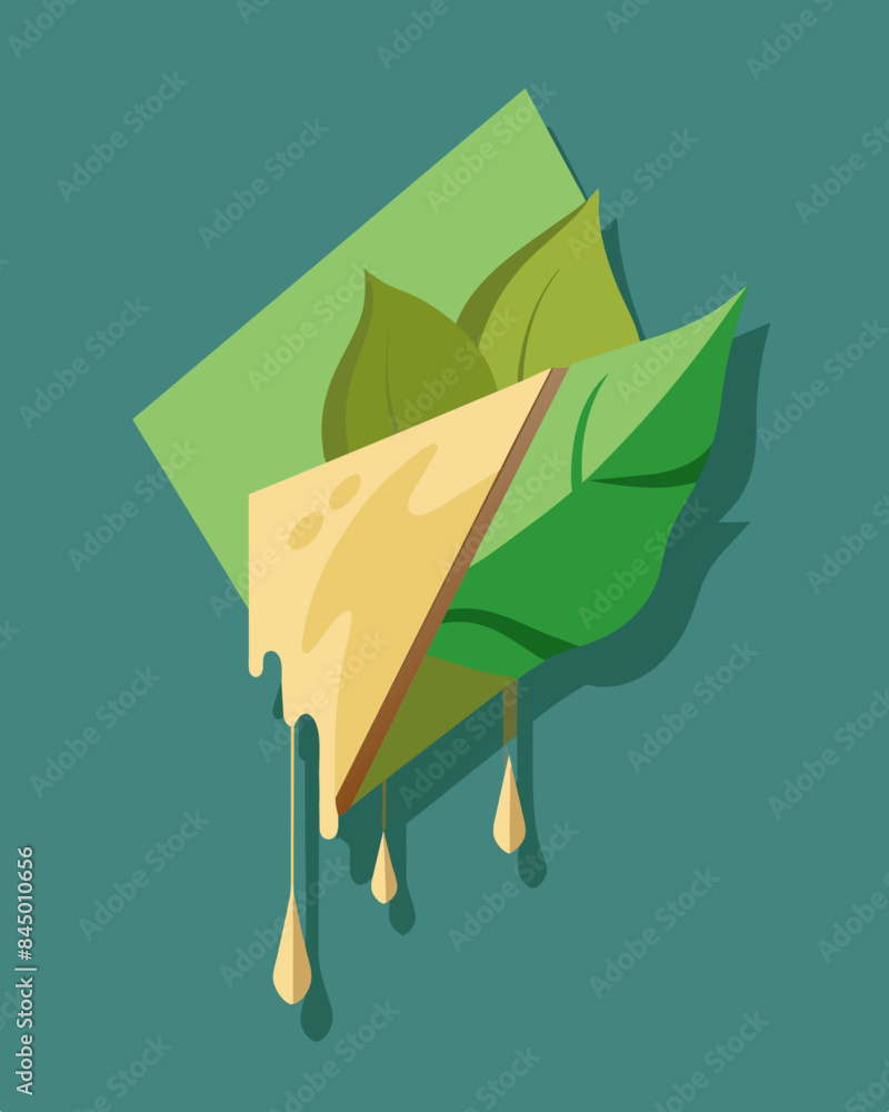 Poster the edges of the once sharp corners now melt and droop leaving the bill looking like a wilted leaf..