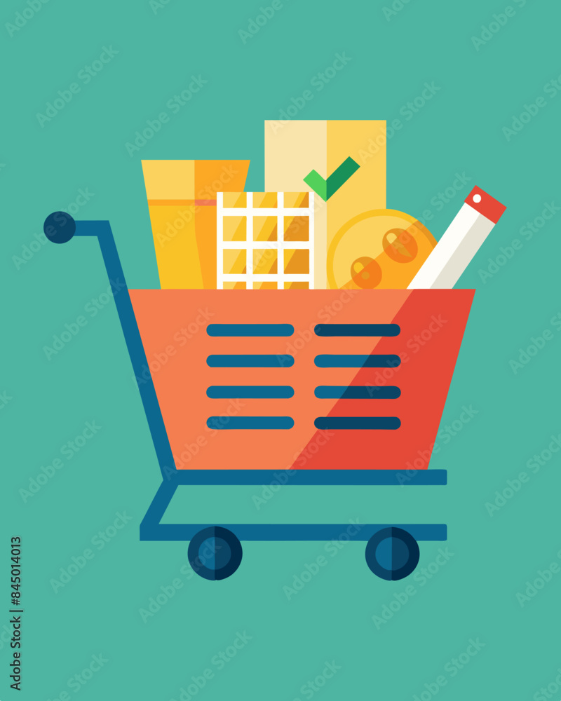 Poster despite the long list of needed items the shopping cart remains empty a reminder of the sacrifices t