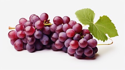 Fototapeta premium Grapes clipart, isolated on white background
