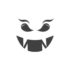 Fototapeta premium Devil icon illustration