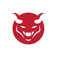 Devil icon illustration
