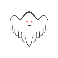 Devil icon illustration