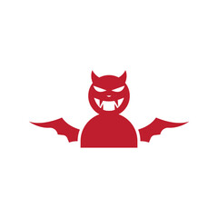 Devil icon illustration